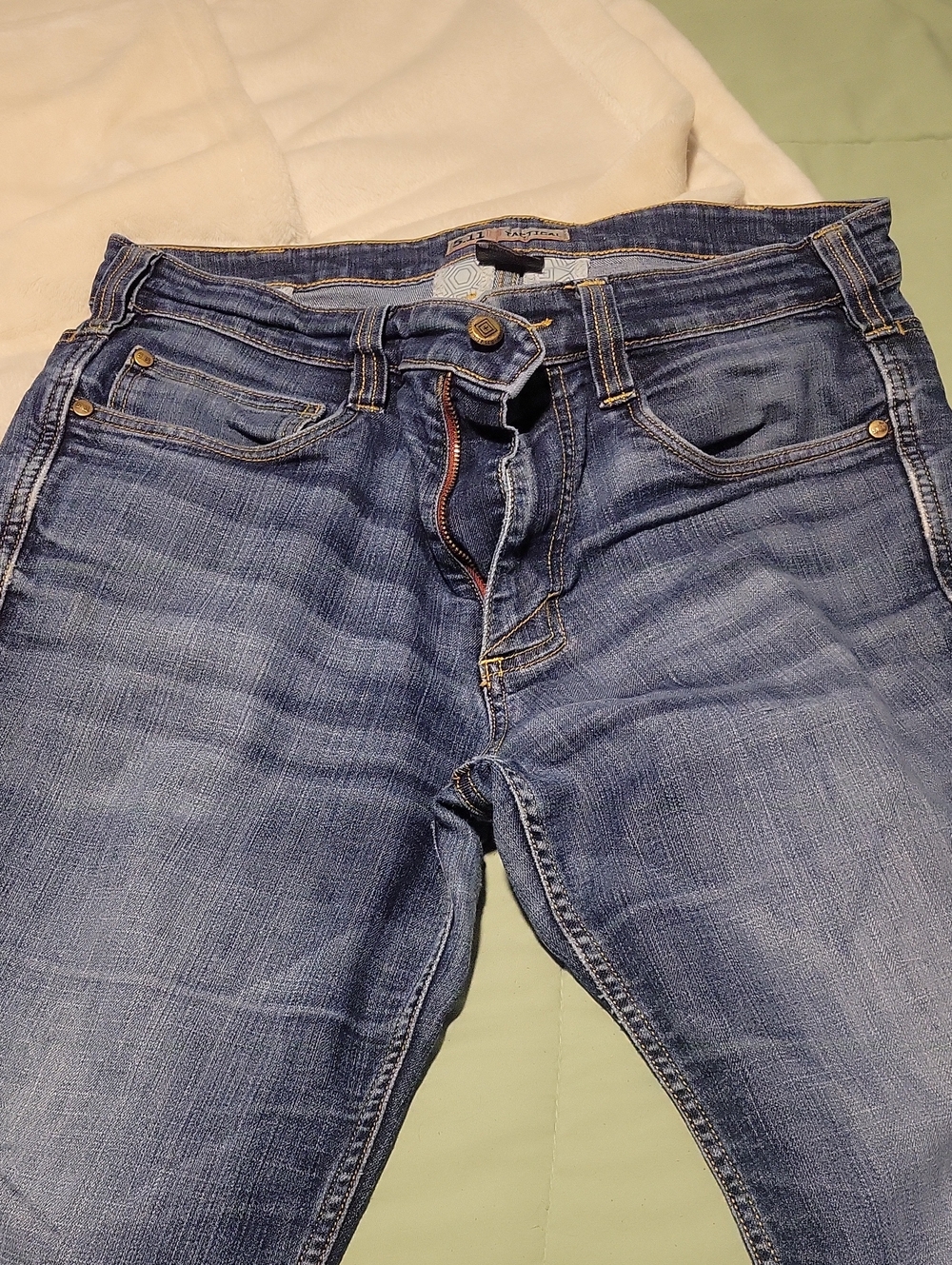 5.11 Tactical Men’s Slim Straight Jeans - Medium Blue Wash